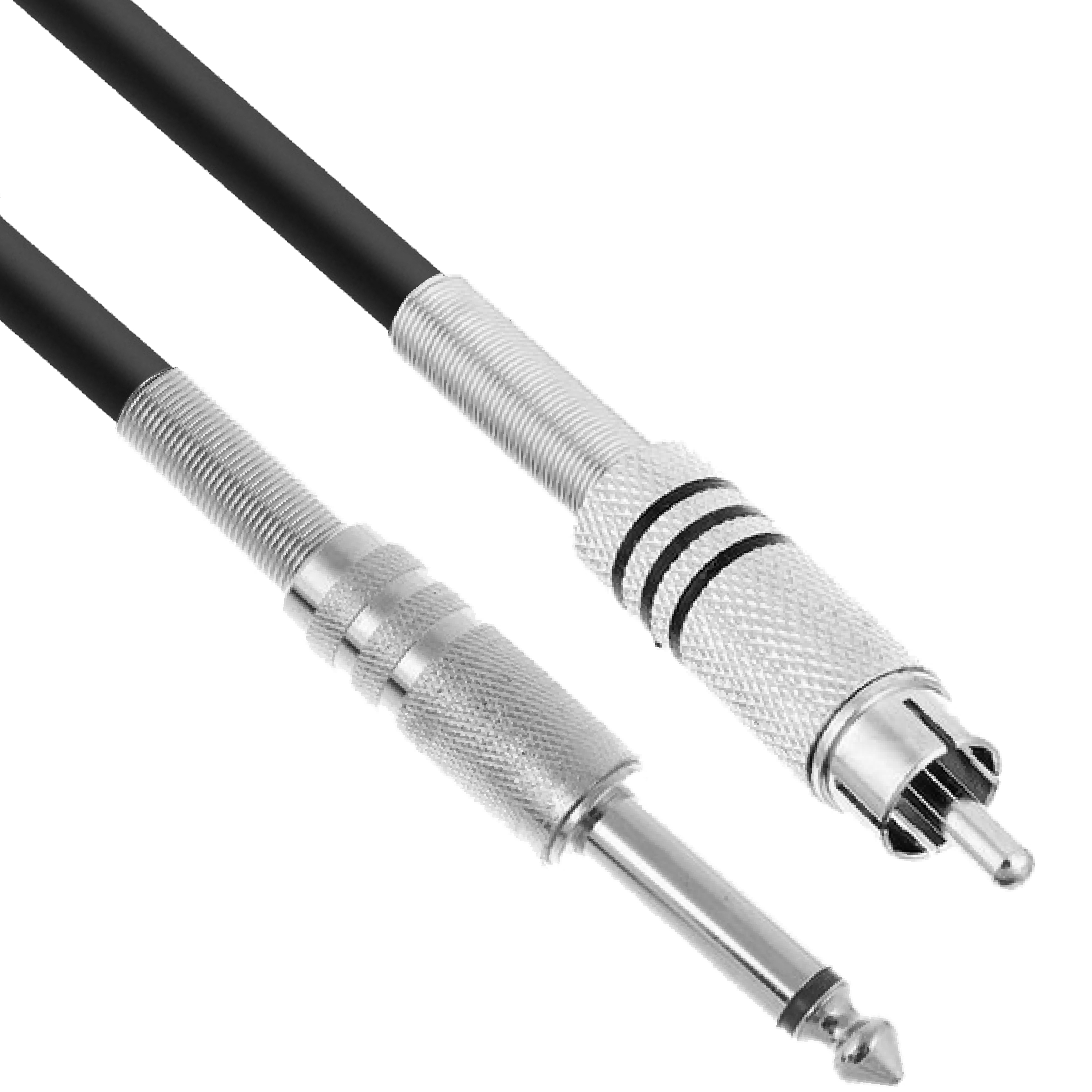 Kabel przewód audio sygnałowy RCA Cinch Jack 6,3 mm mono 3 m the sssnake