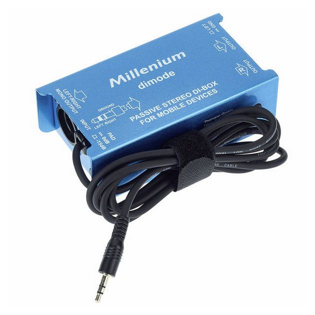Pasywny stereofoniczny DI Box Millenium dimode