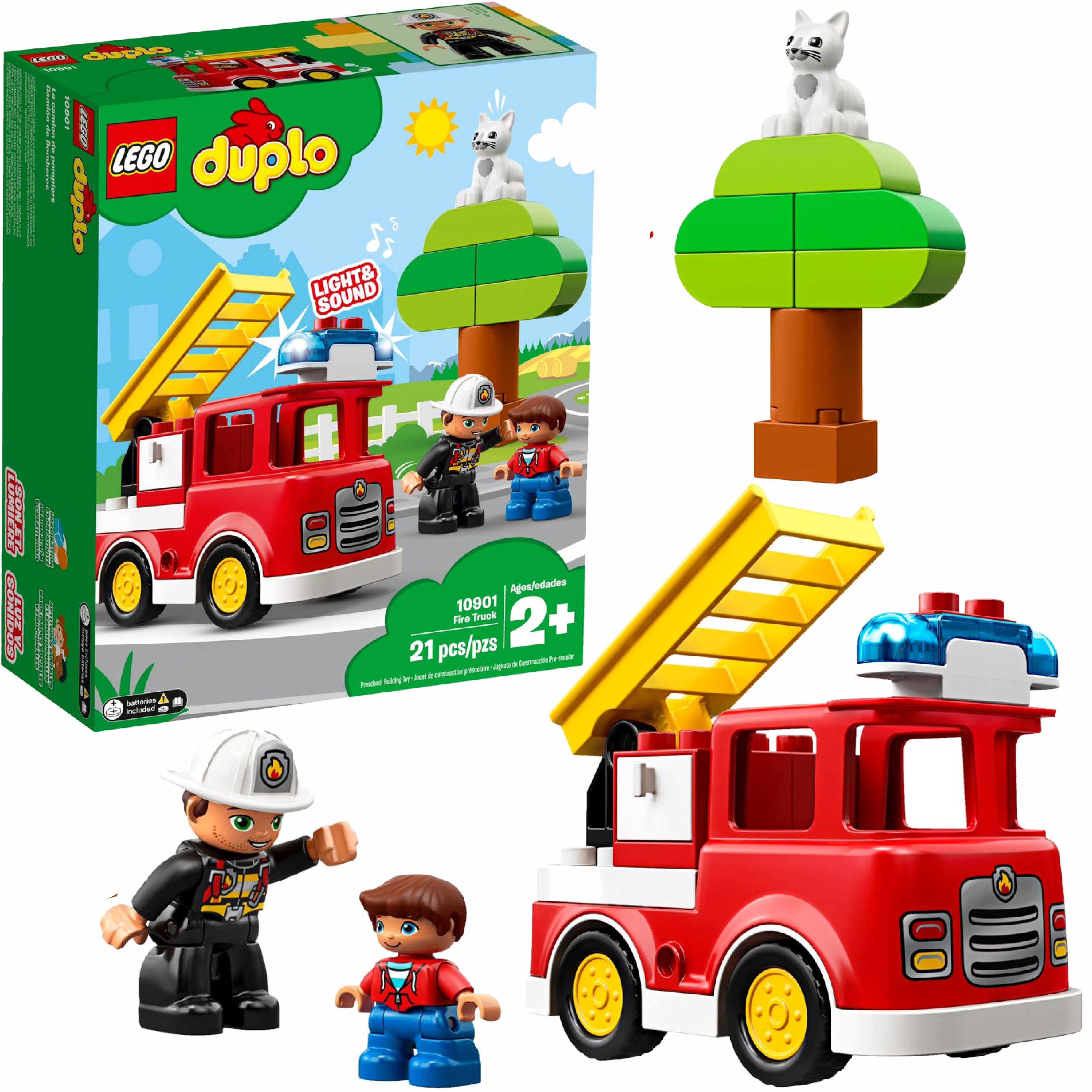 LEGO DUPLO Wóz strażacki 10901