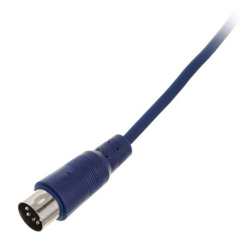 Kabel przewód audio sygnałowy MIDI DIN 5 pin 5 m the sssnake SK366-5-BLU