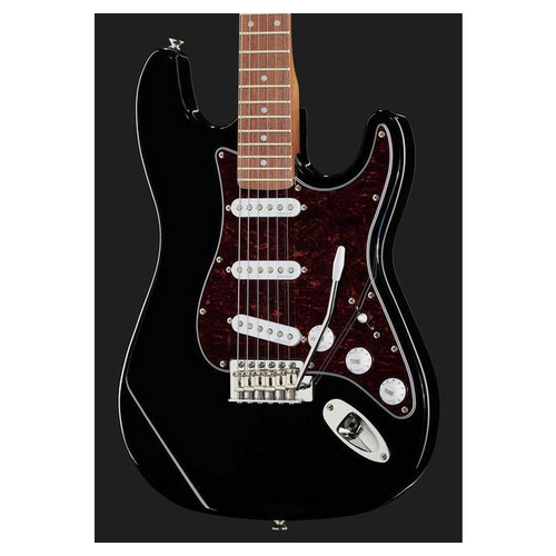 Gitara elektryczna Harley Benton ST-62 BK Vintage Series z Tremolo CZARNA