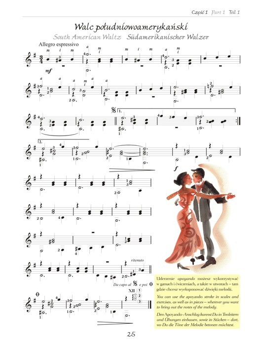 Podręcznik książka Euterpe Stachak Tatiana Gitara ekstra klasa