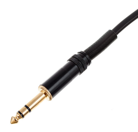 Kabel przewód audio sygnałowy Jack 6,3 mm stereo 3 m pozłacany the sssnake