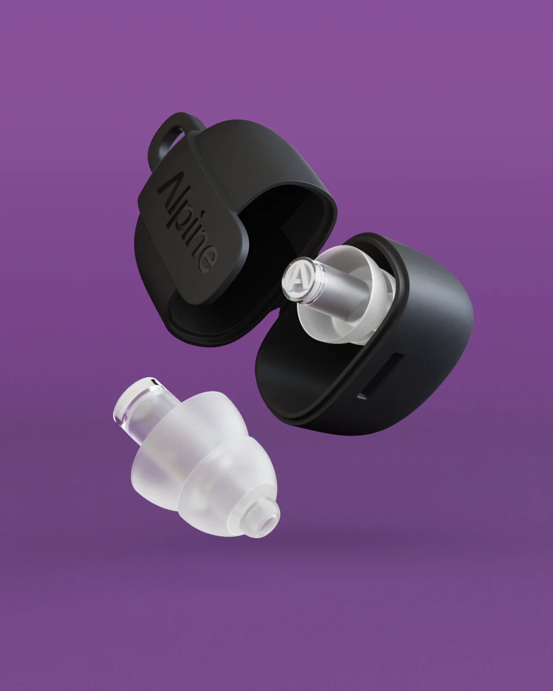 Zatyczki do uszu Alpine PartyPlug Pro Clear na koncert 3 rozmiary S/M/L