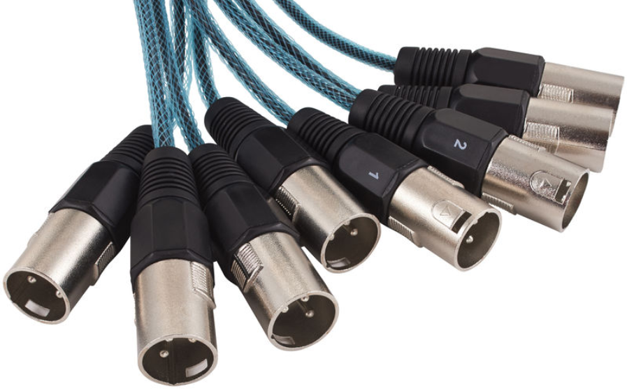 Kabel wieloparowy multicore mikrofonowy 8x XLR 15m bęben the sssnake MCT 8