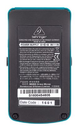 Efekt gitarowy Behringer CS400 Compressor Sustainer