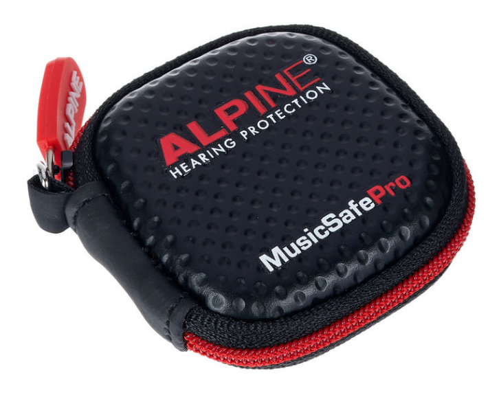 Zatyczki stopery do uszu na Koncert Impreze Alpine MusicSafe Pro Case Clear
