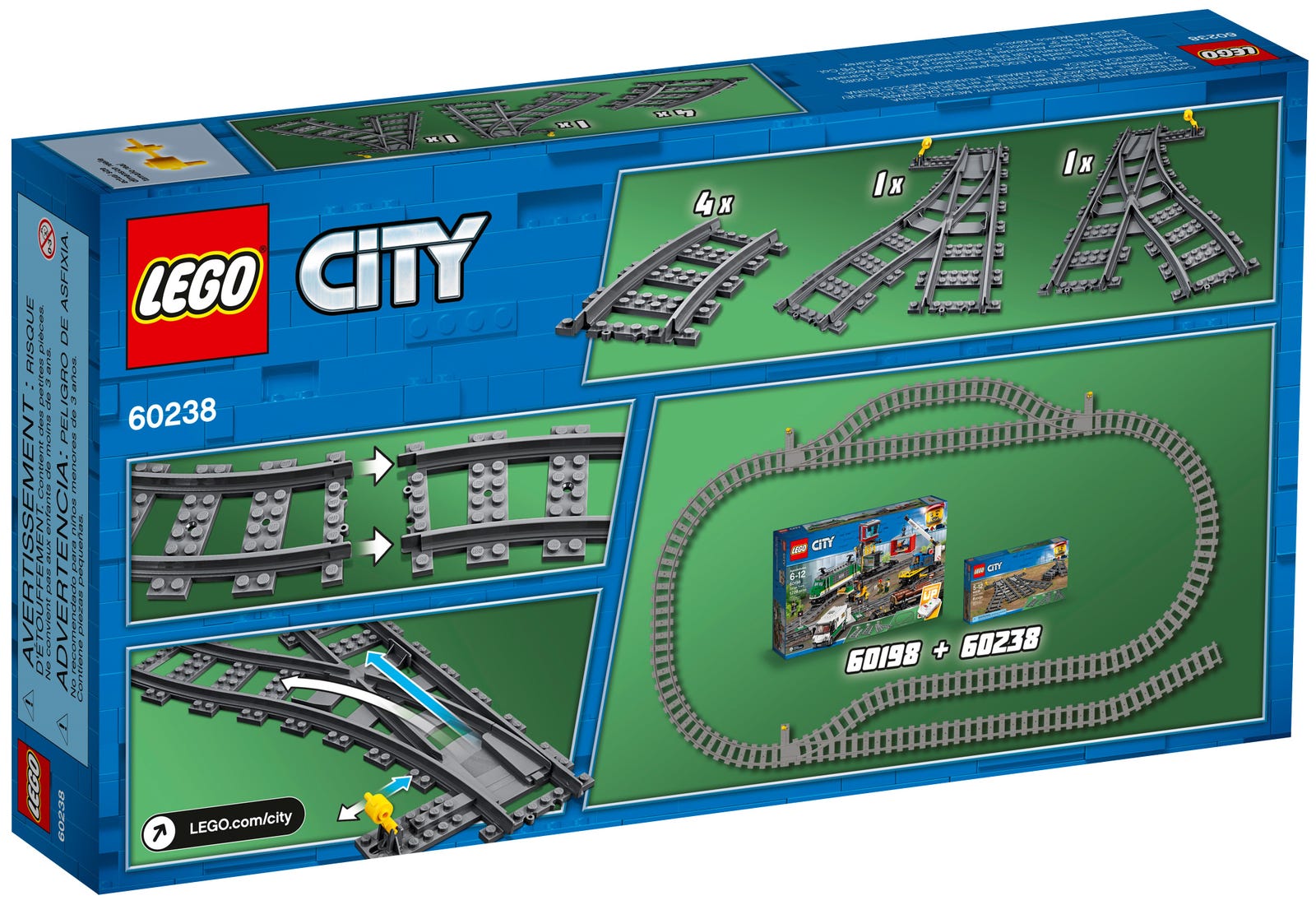 LEGO City Zwrotnice 60238