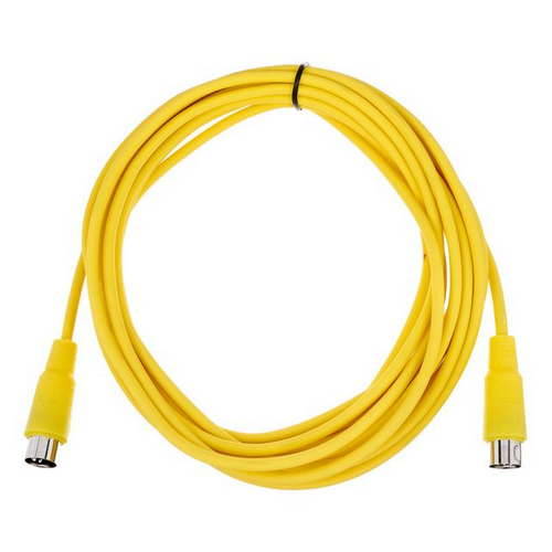 Kabel przewód audio sygnałowy MIDI DIN 5 pin 6 m the sssnake SK366-6-YEL