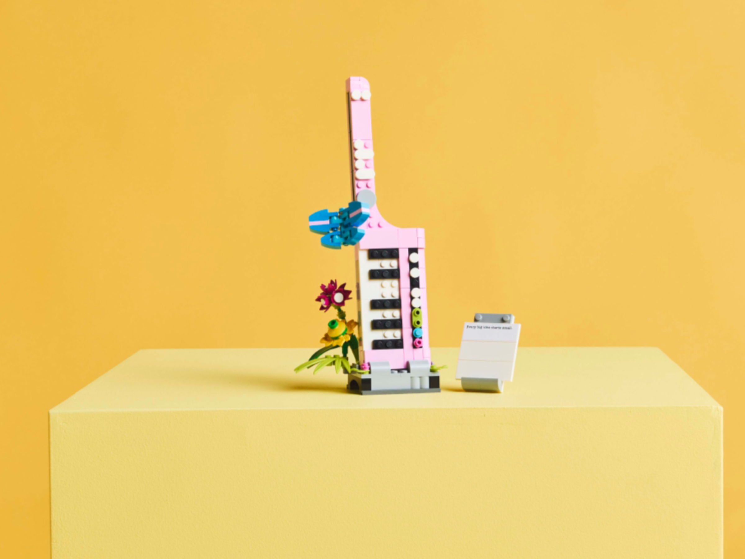 LEGO Creator 3w1 Maszyna do pisania z kwiatami keytar doniczka 31169