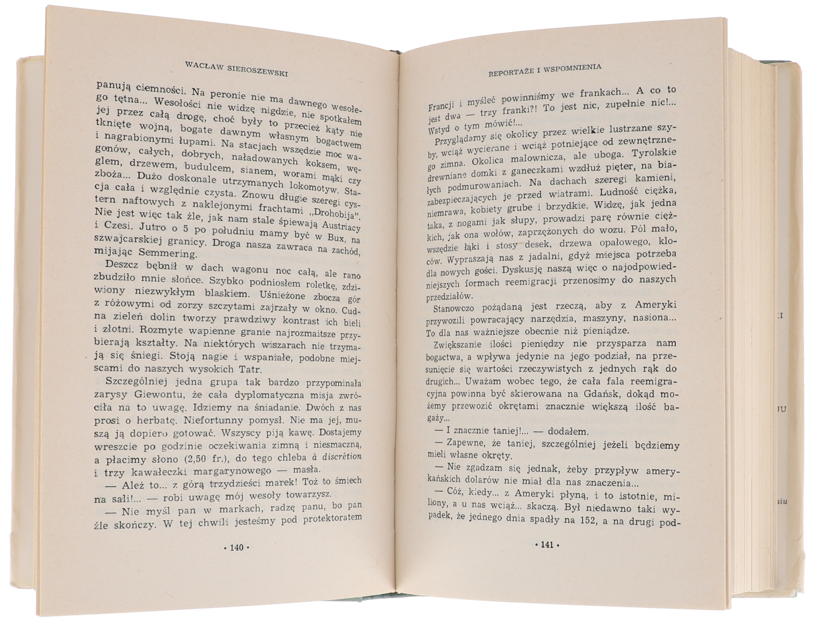 Wacław Sieroszewski Reportaże i wspomnienia 1963