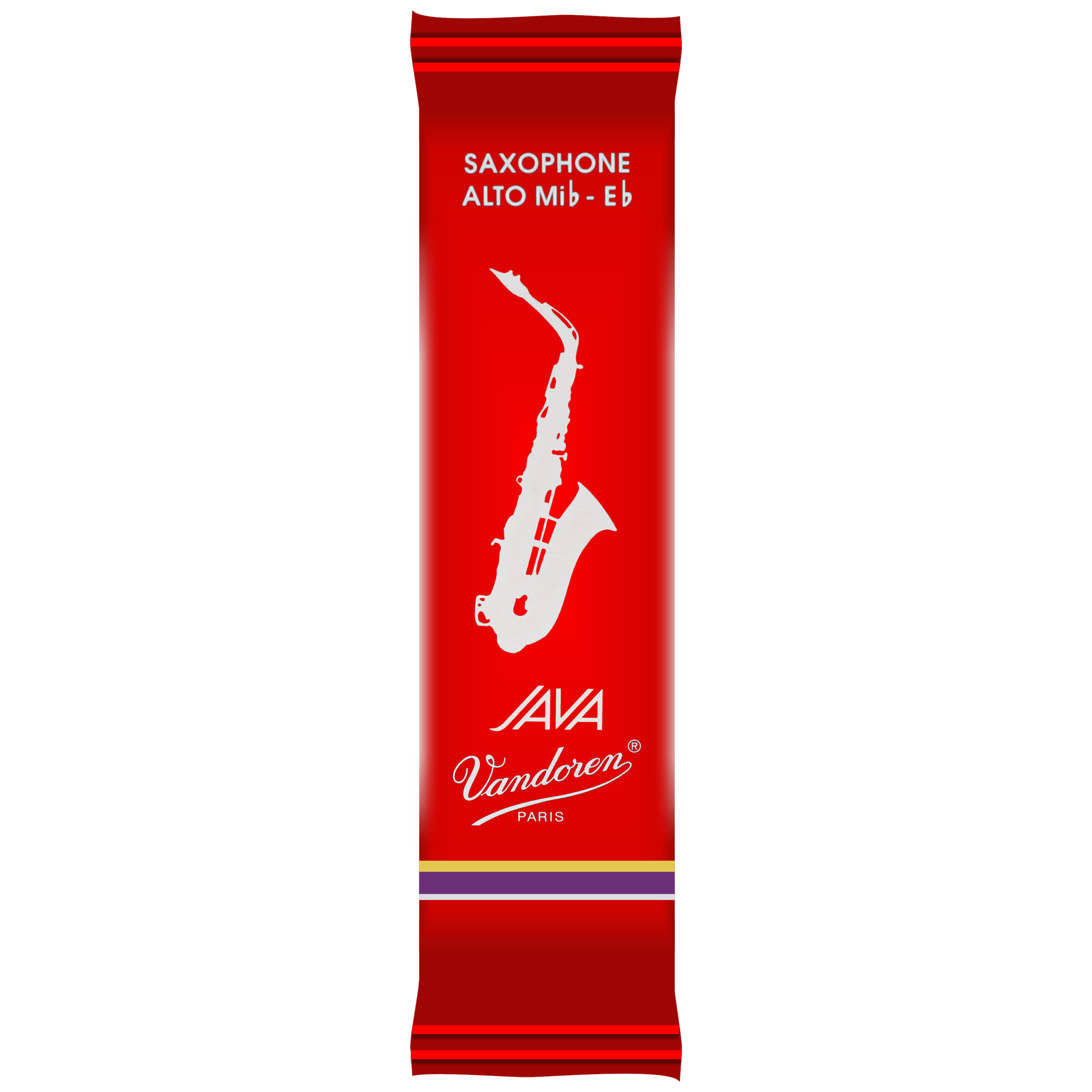 Stroik saksofon altowy alt 2 Vandoren JAVA Filed Red SR262R ZESTAW 4 szt.