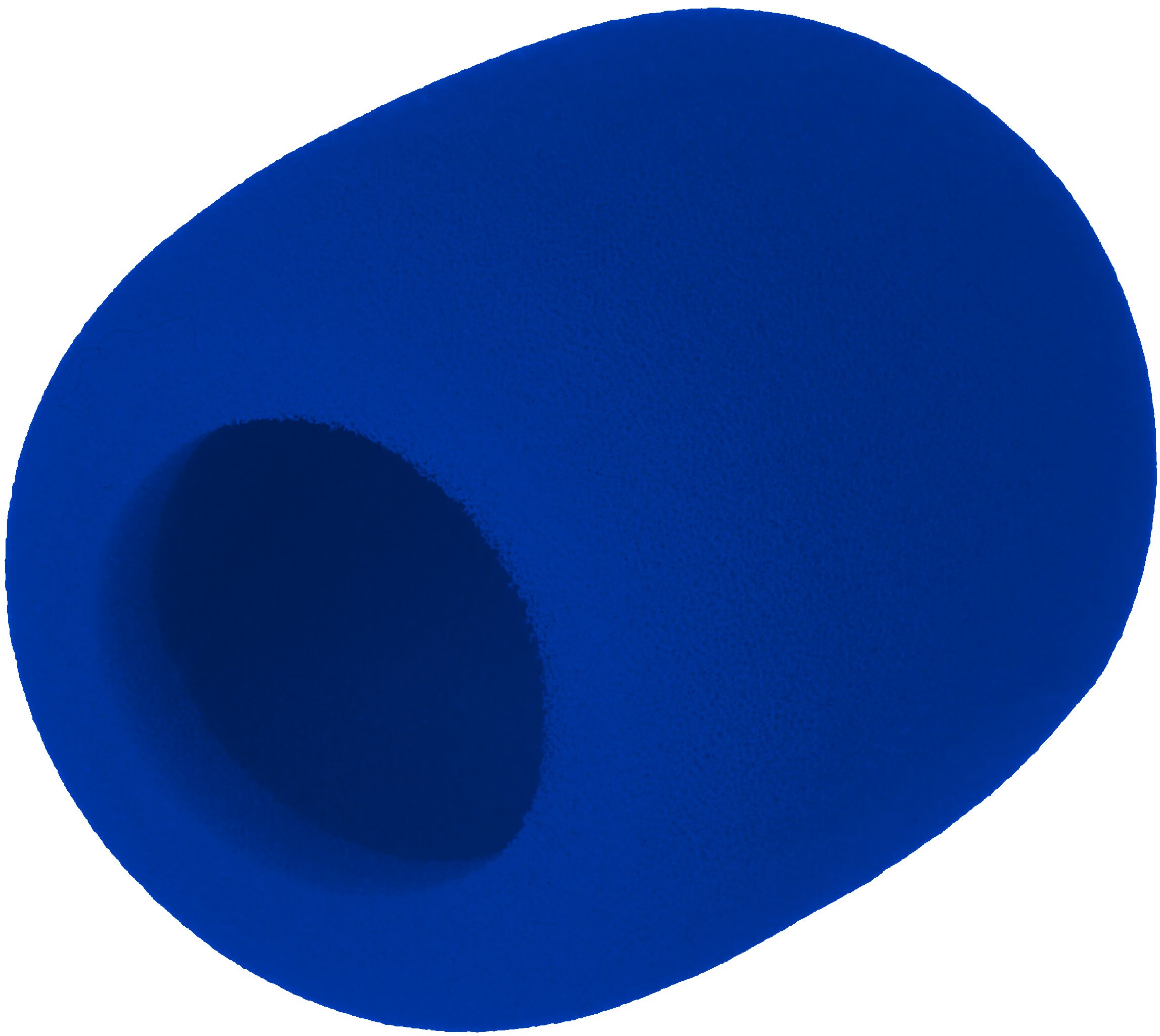 Uniwersalna owiewka osłona przeciwwietrzna gąbka na mikrofon NIEBIESKA 1 szt.