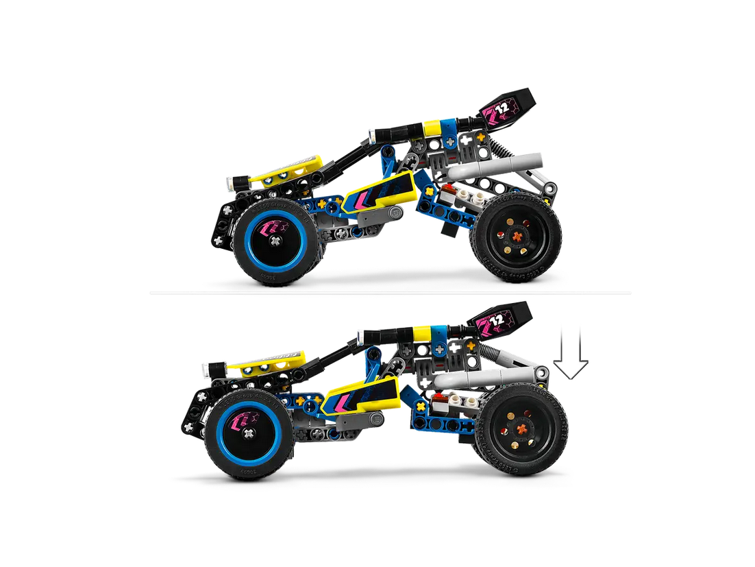 LEGO Technic Wyścigowy Łazik Terenowy 42164 KARTKA Z ŻYCZENIAMI mikołaj