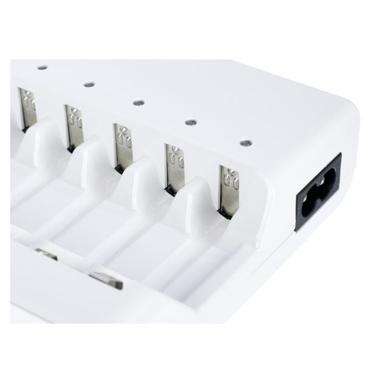 Ładowarka akumulatorków baterii 8x AA lub AAA NiMH