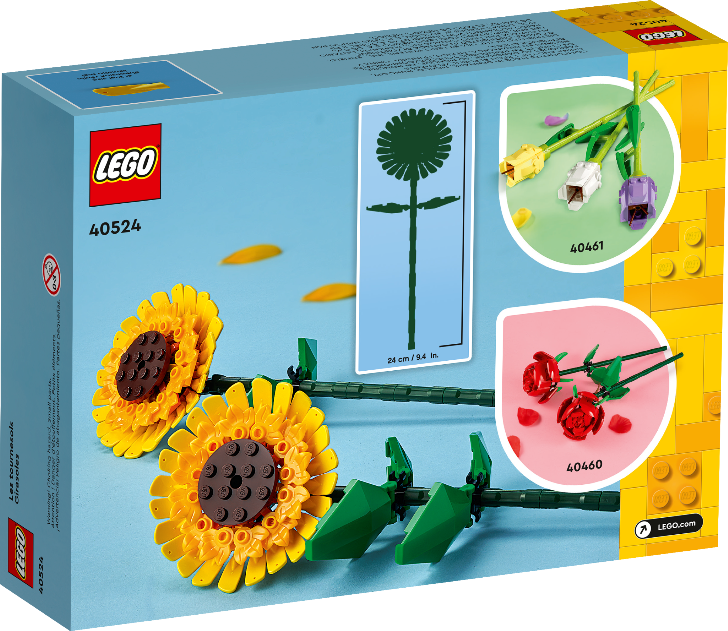 LEGO Creator Okolicznościowe Słoneczniki 40524 191 elementów