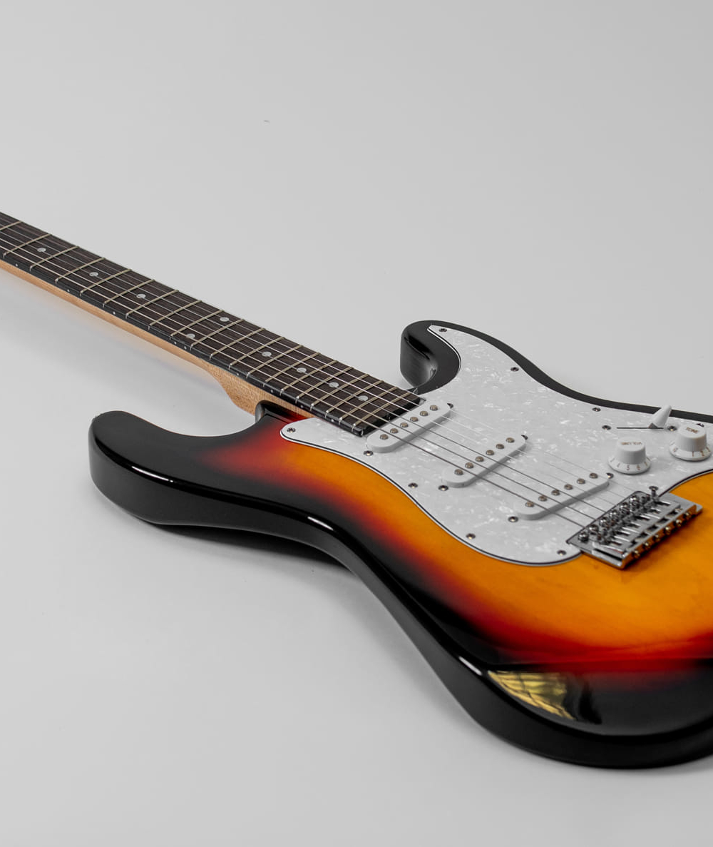 Gitara elektryczna Preston ST-10 VS Sunburst Combo 15W Pokrowiec ZESTAW