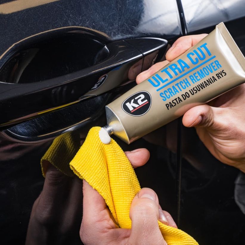 Pasta do usuwania rys i zadrapań lakieru tubka K2 ULTRA CUT K002