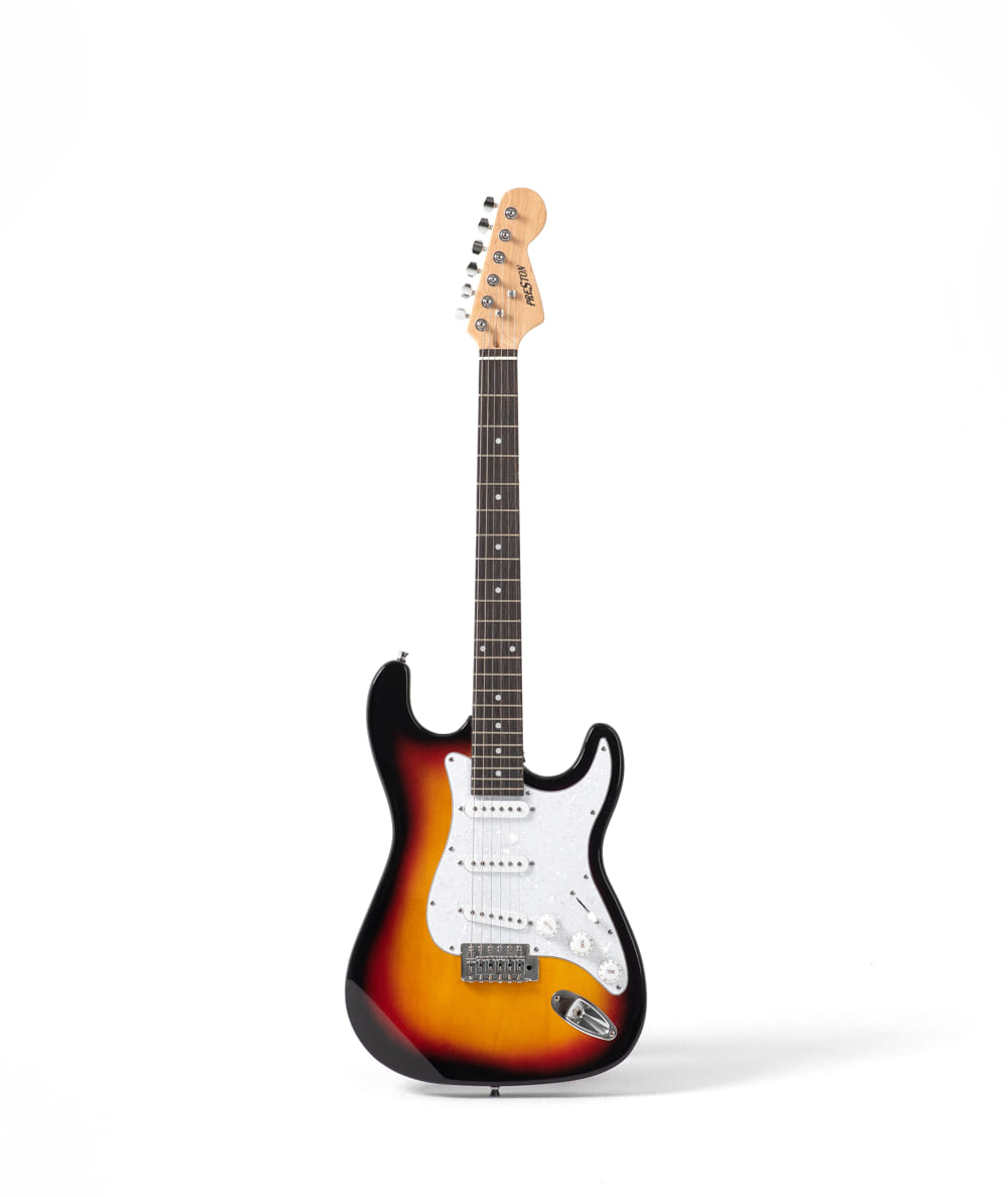Gitara elektryczna Preston ST-10 VS Sunburst Combo 15W Pokrowiec ZESTAW
