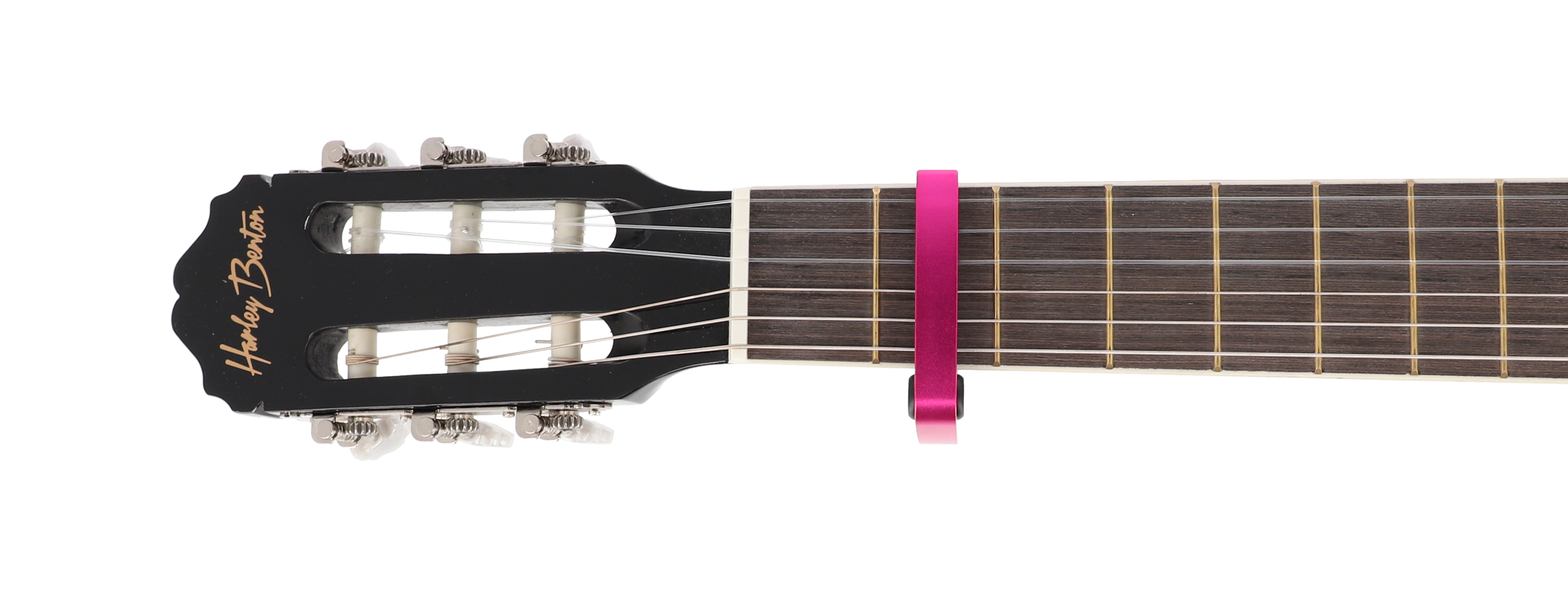 Kapodaster gitara klasyczna JEREMI C100 Różowy