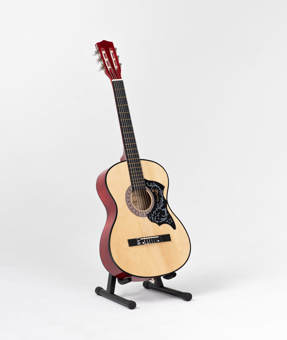 Gitara klasyczna 3/4 7/8 Naturalna jasny brąz od 12 lat dzieci i dorosłych