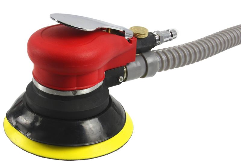 AT-980 Pneumatischer Exzenterschleifer – 5 Zoll, 10.000 U/min, Für Metall, Holz & Stein, Mit 3/16" Exzentrizität