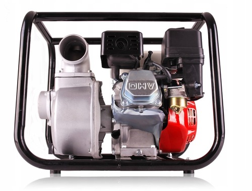 1000l/min Benzin Wasserpumpe 6,5PS Gartenpumpe SET Motor Pump 3