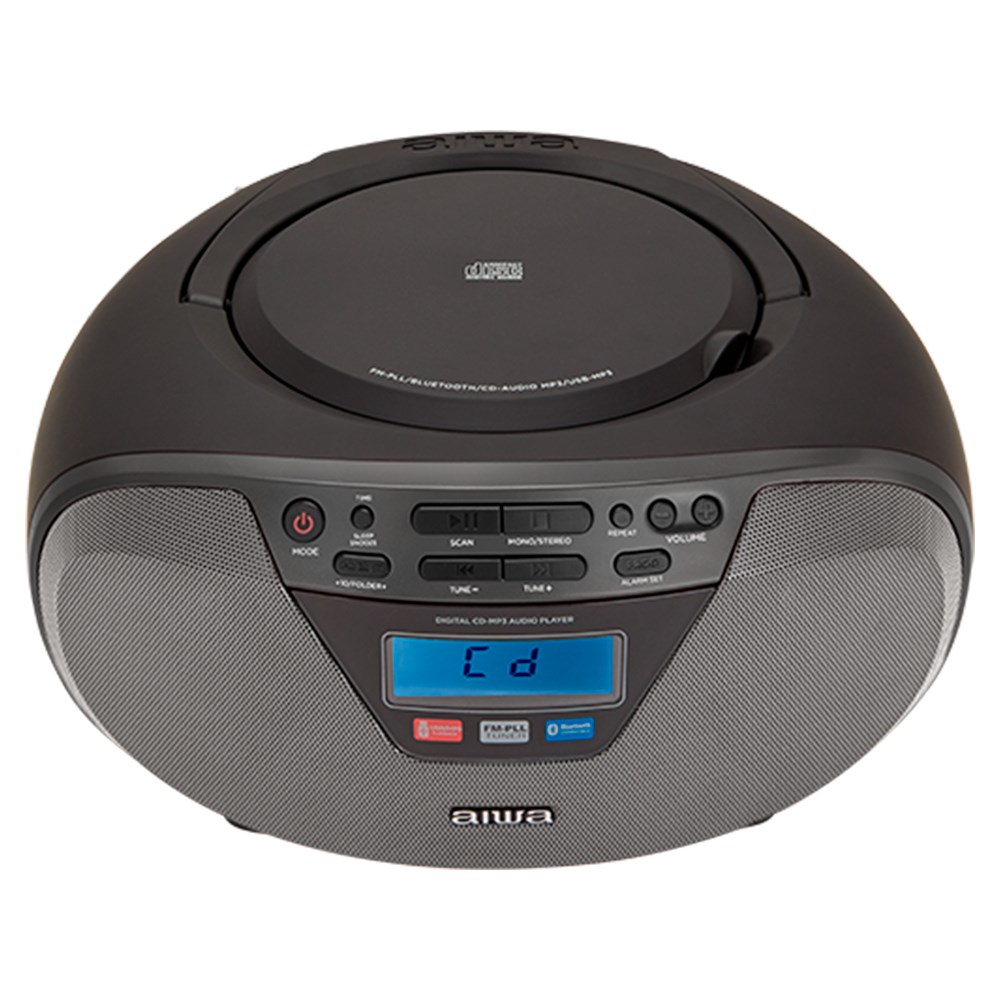 AIWA Boombox BBTU-400BK CD/FM RDS/USB/BT czarny (6)