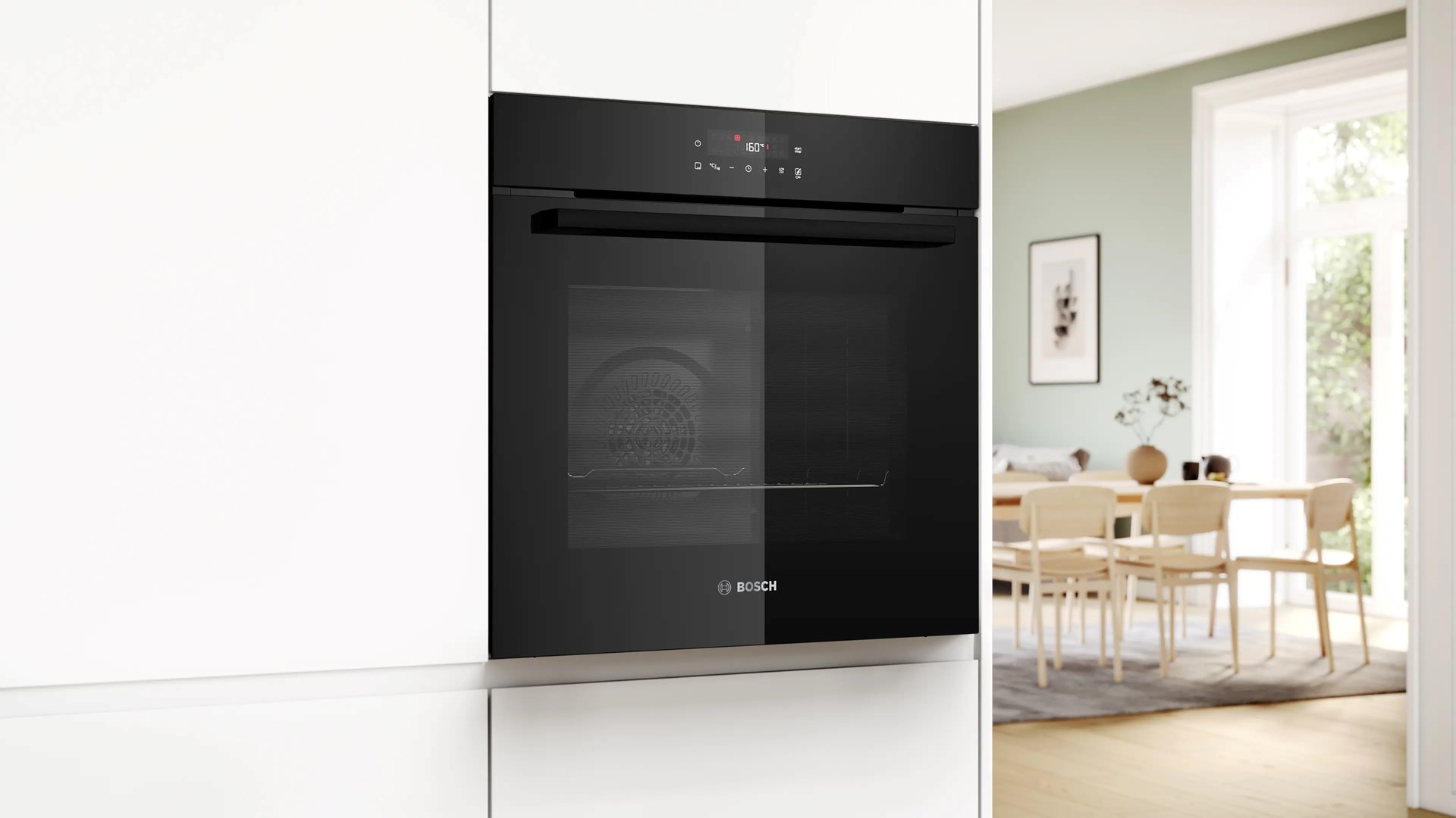 Piekarnik elektryczny Bosch HBG571EB4 Serie 2 71 l | piroliza | AirFry | termoobieg 3D | czarny (4)