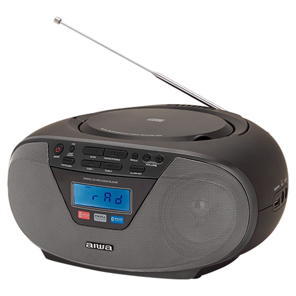 AIWA Boombox BBTU-400BK CD/FM RDS/USB/BT czarny (5)