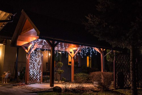 SOPLE 100 LED IP44 ZEWNĘTRZNE KOLOR ZIMNY BIAŁY