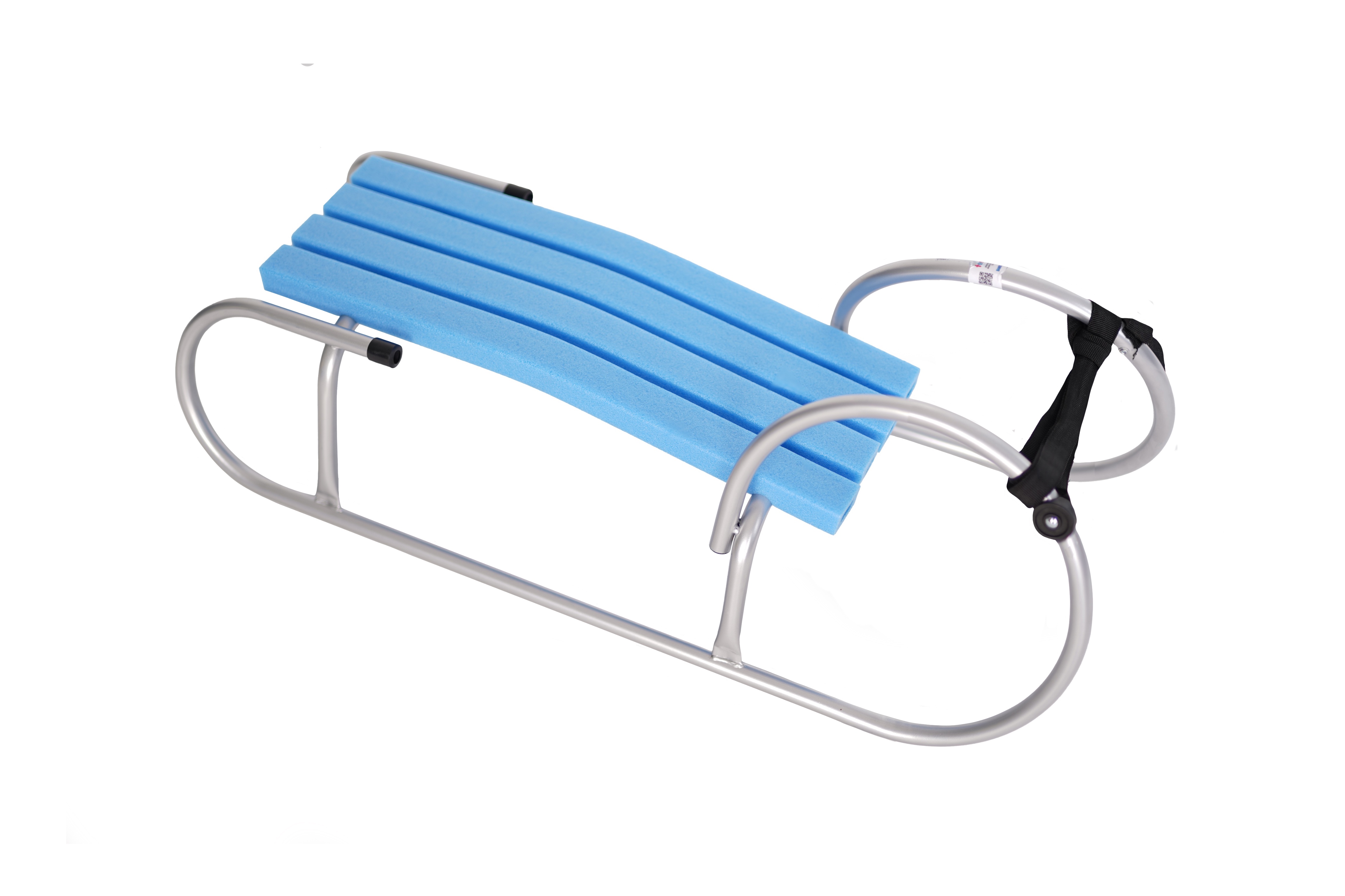 Sanki dla dzieci niebiesko-srebrne BARANEK.