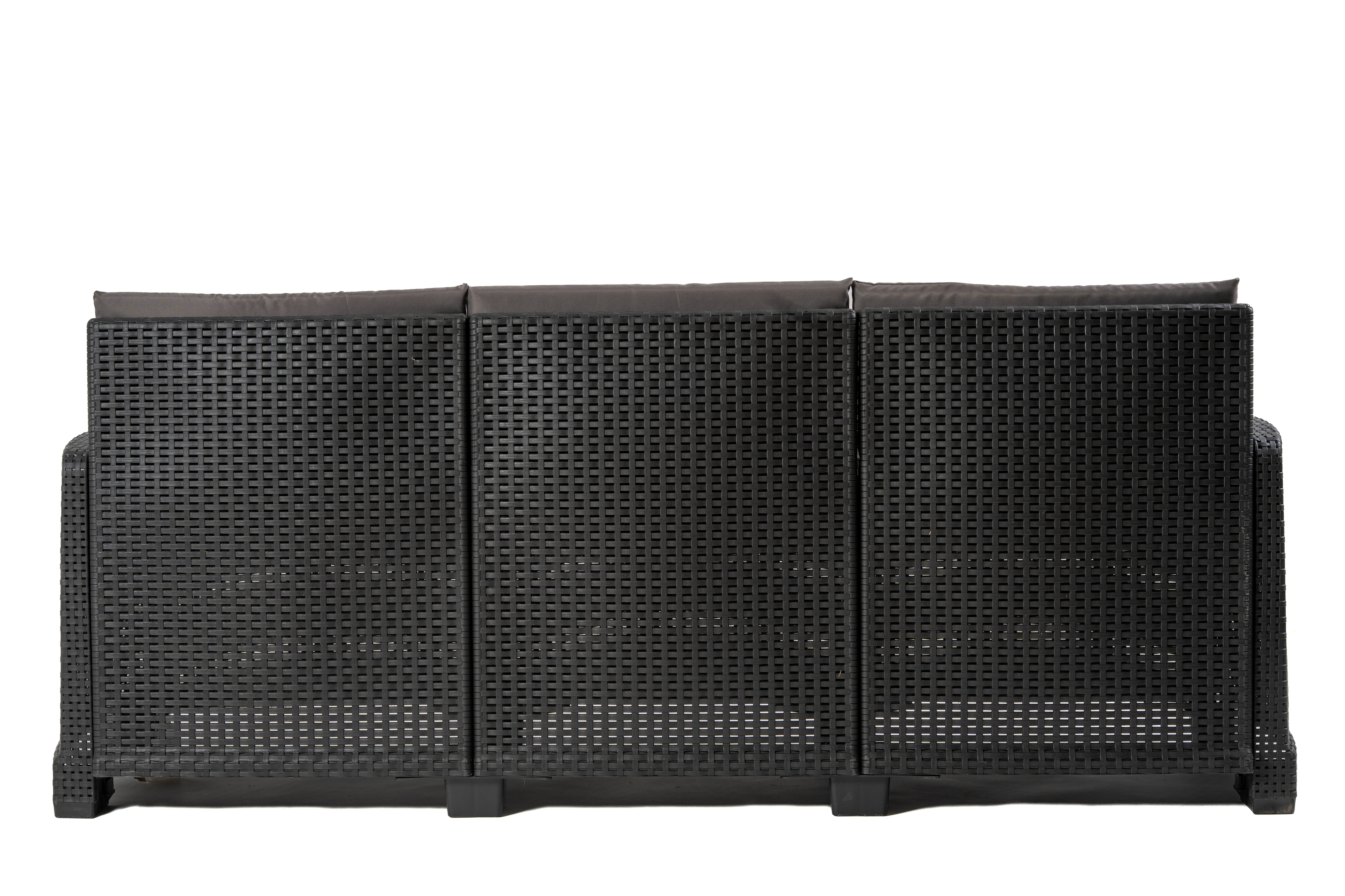 Zestaw Mebli Ogrodowych NAPOLI MIDI 8 Antracyt