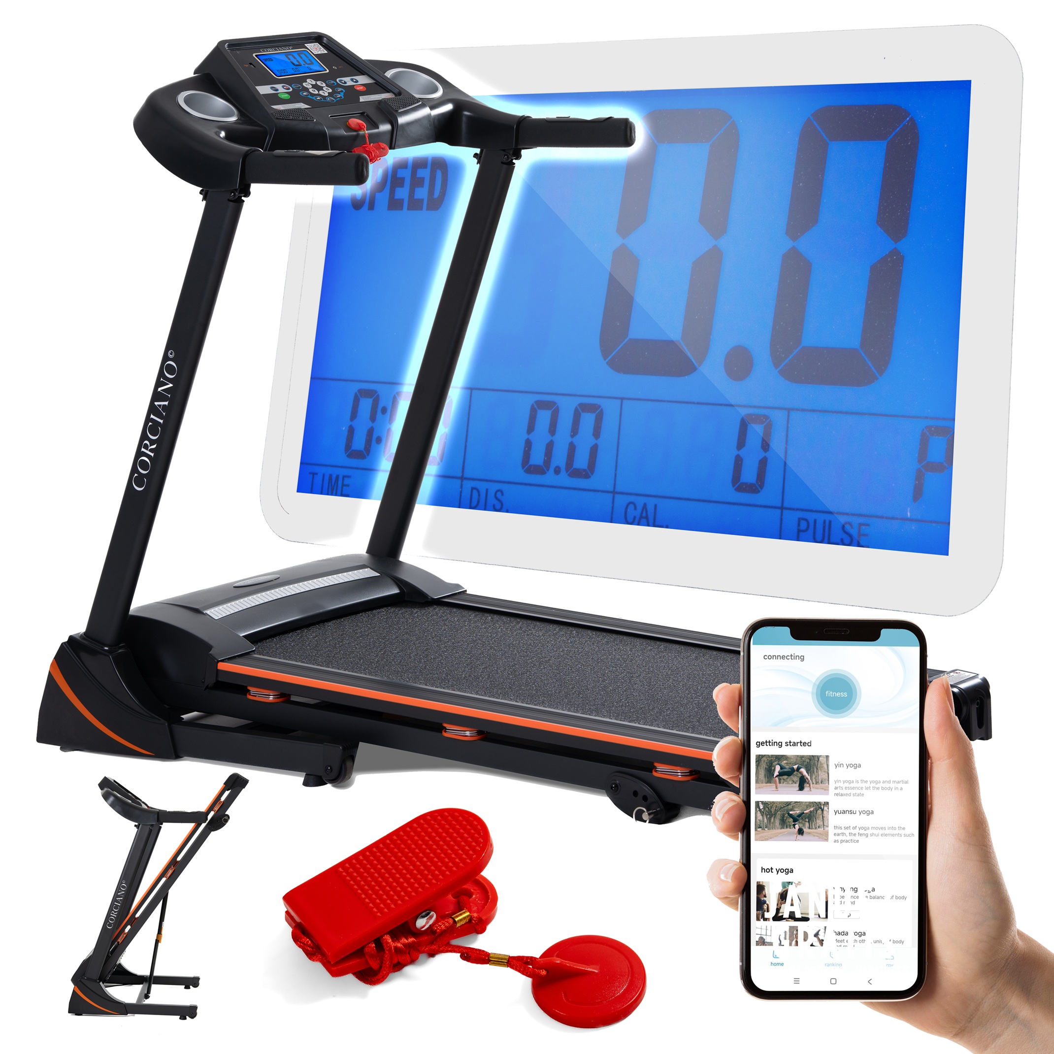 Bieżnia Elektryczna domowa Składana CORCIANO Lugo