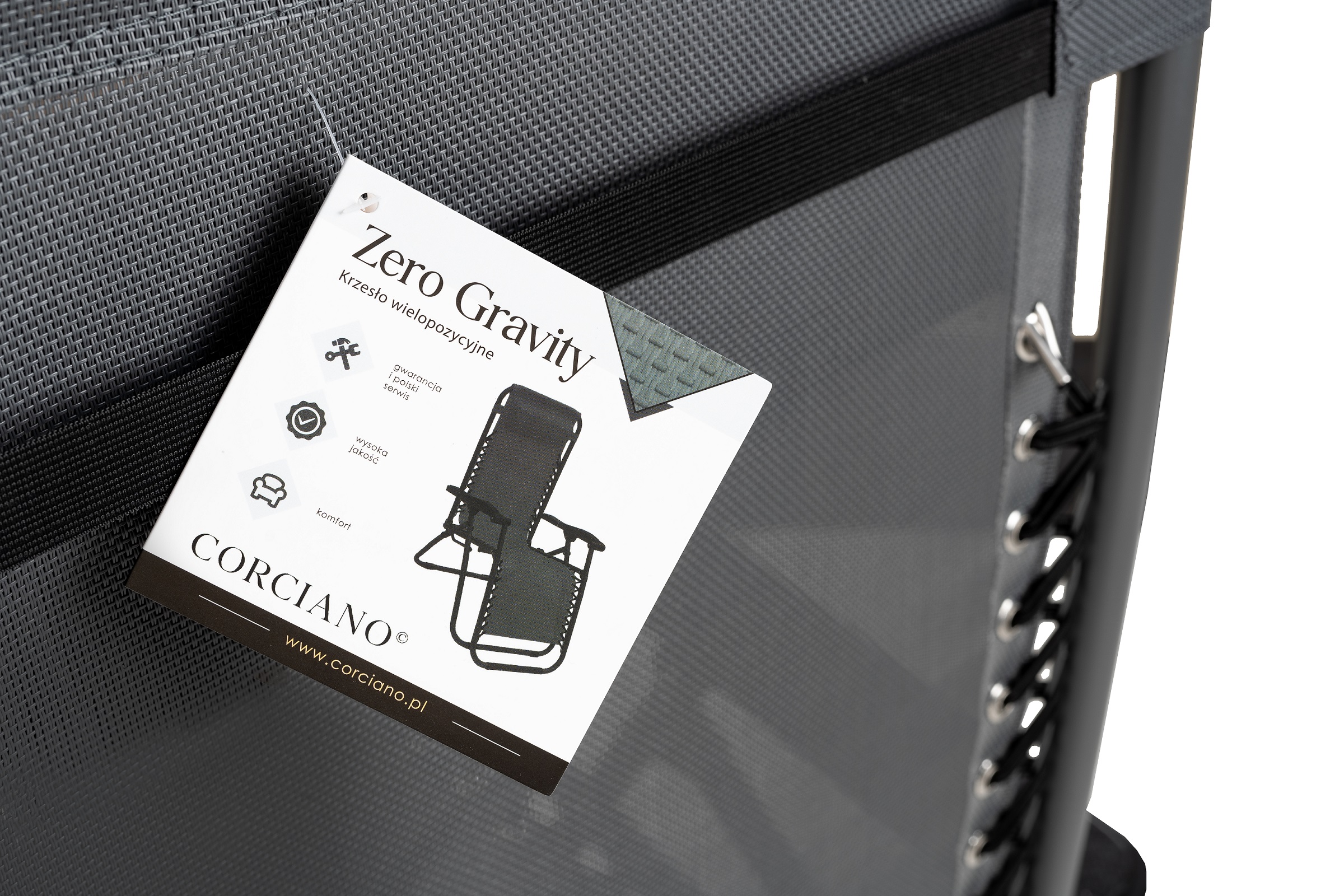 LEŻAK 2szt PLAŻOWY SKŁADANY GRAVITY FOTEL OGRODOWY