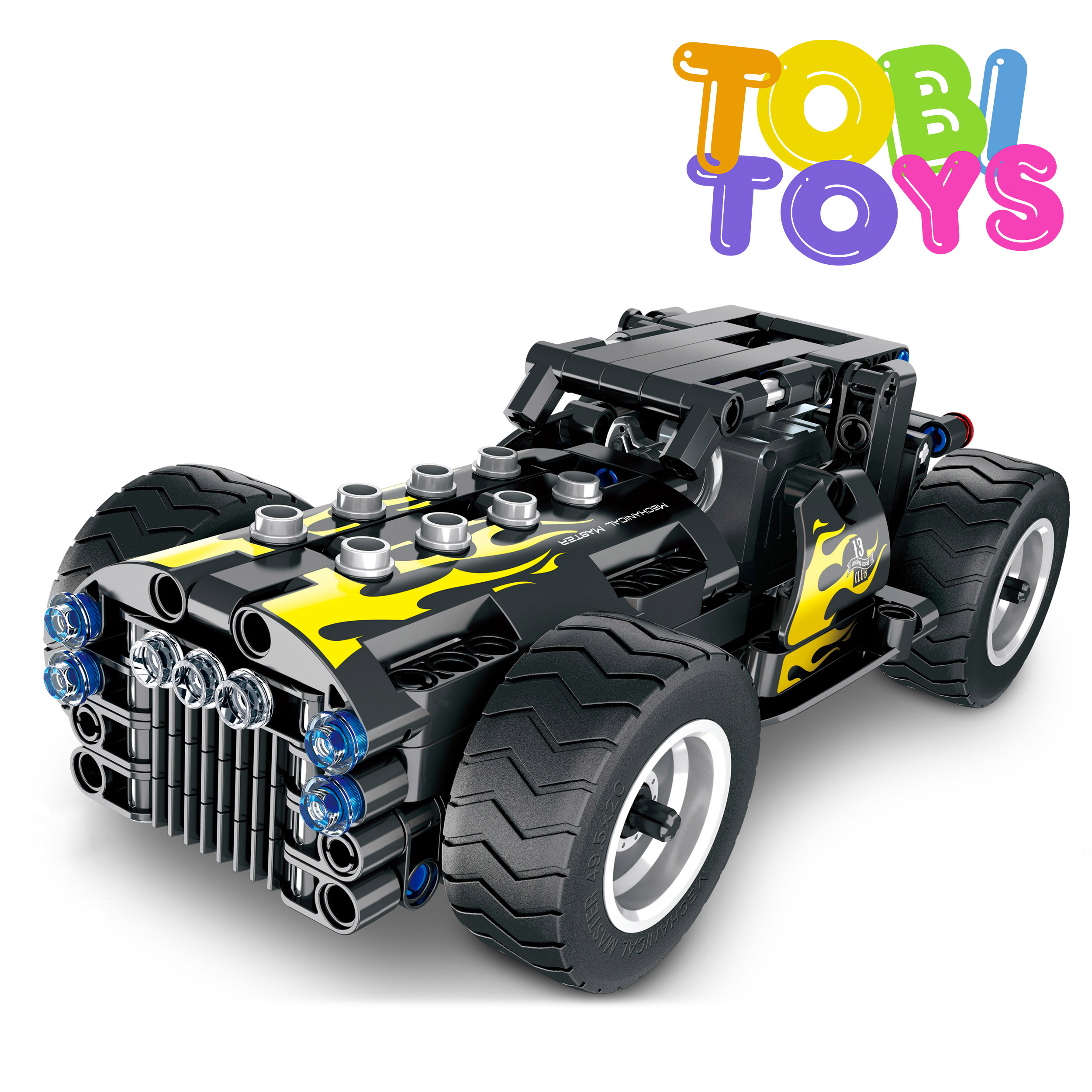 KLOCKI POJAZD Z KLOCKÓW AUTO TOBI TOYS 5802