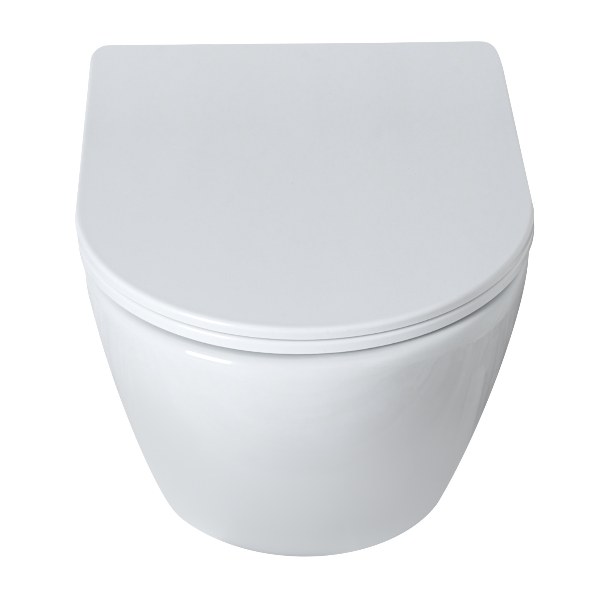 Miska WC deska wolnoopadająca Duroplast Slim Corciano ISLA RIMLESS