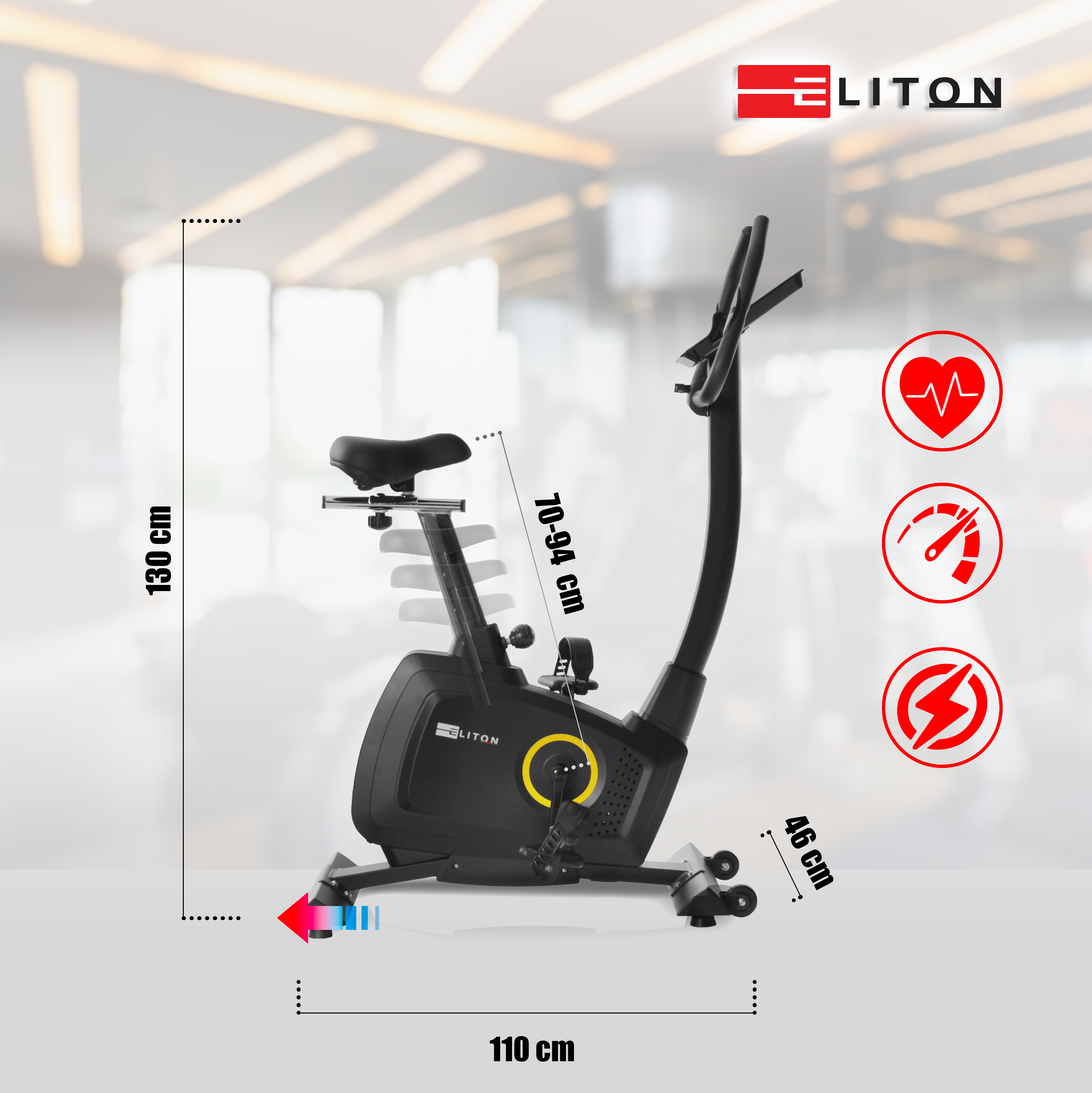 ROWER TRENINGOWY STACJONARNY GALAXY max 150kg