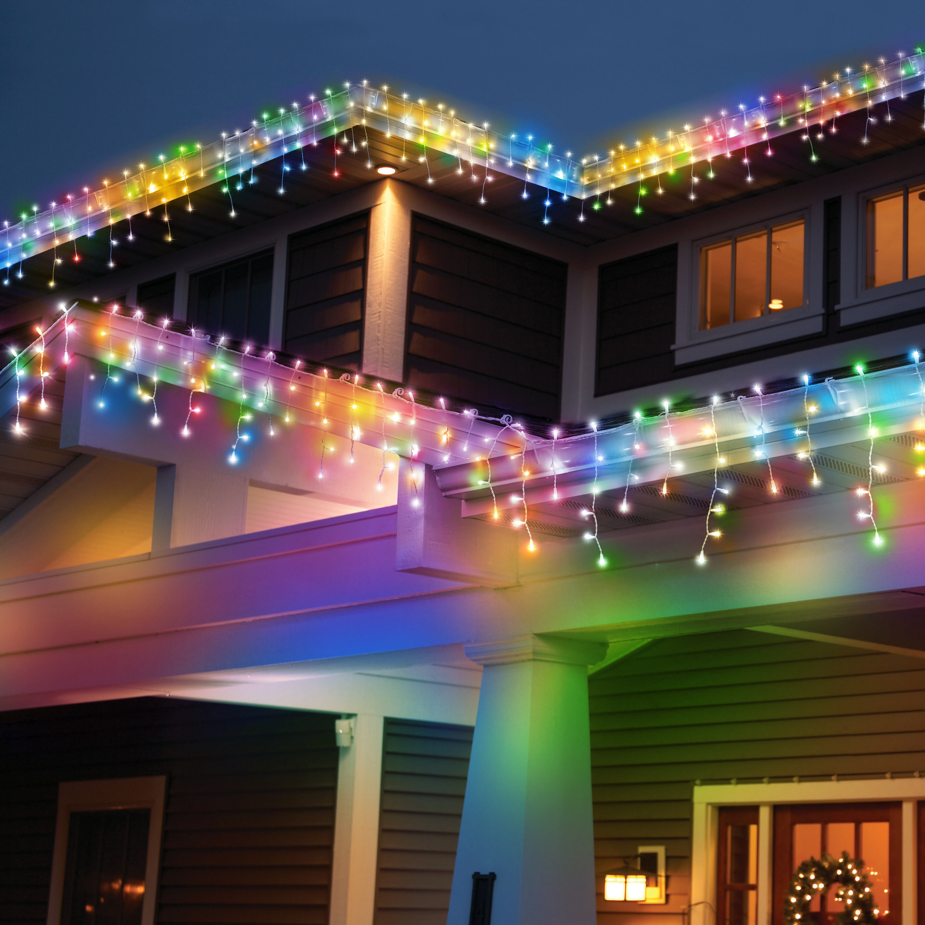 Sople 500 LED multikolor Z efektem FLASH 50 LED