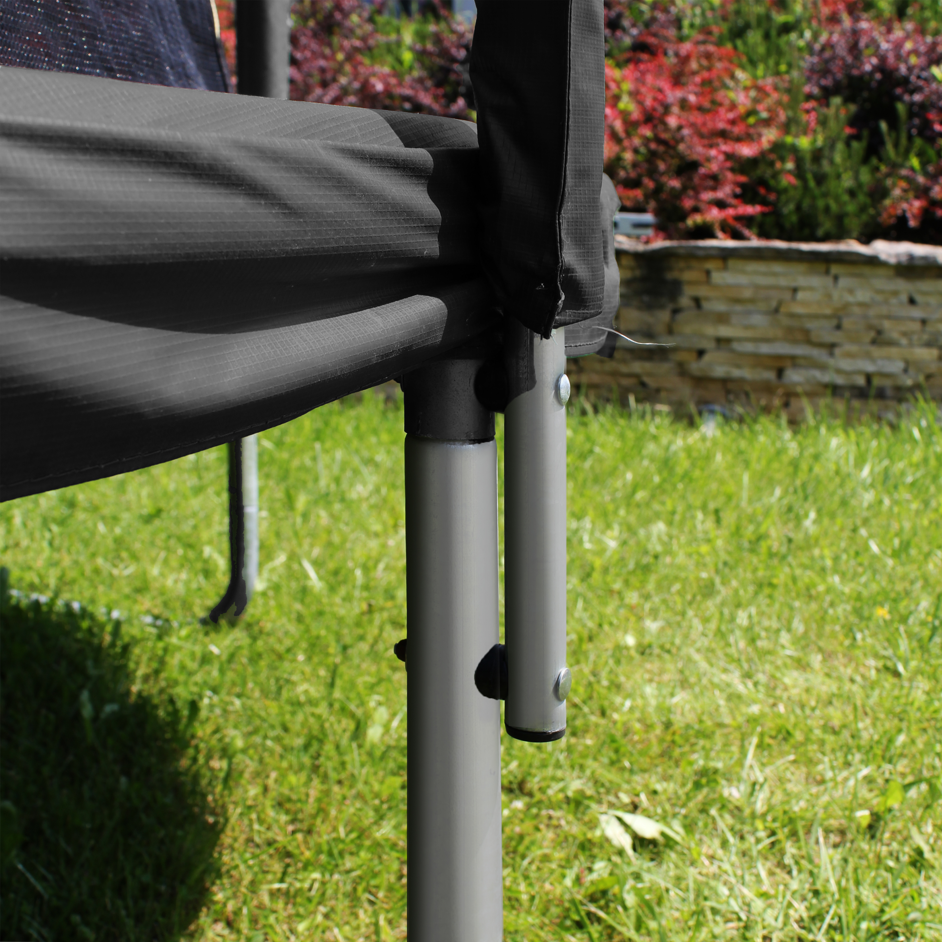 TRAMPOLINA PREMIUM 374 CM TOTAL SPORT Z DRABINKĄ