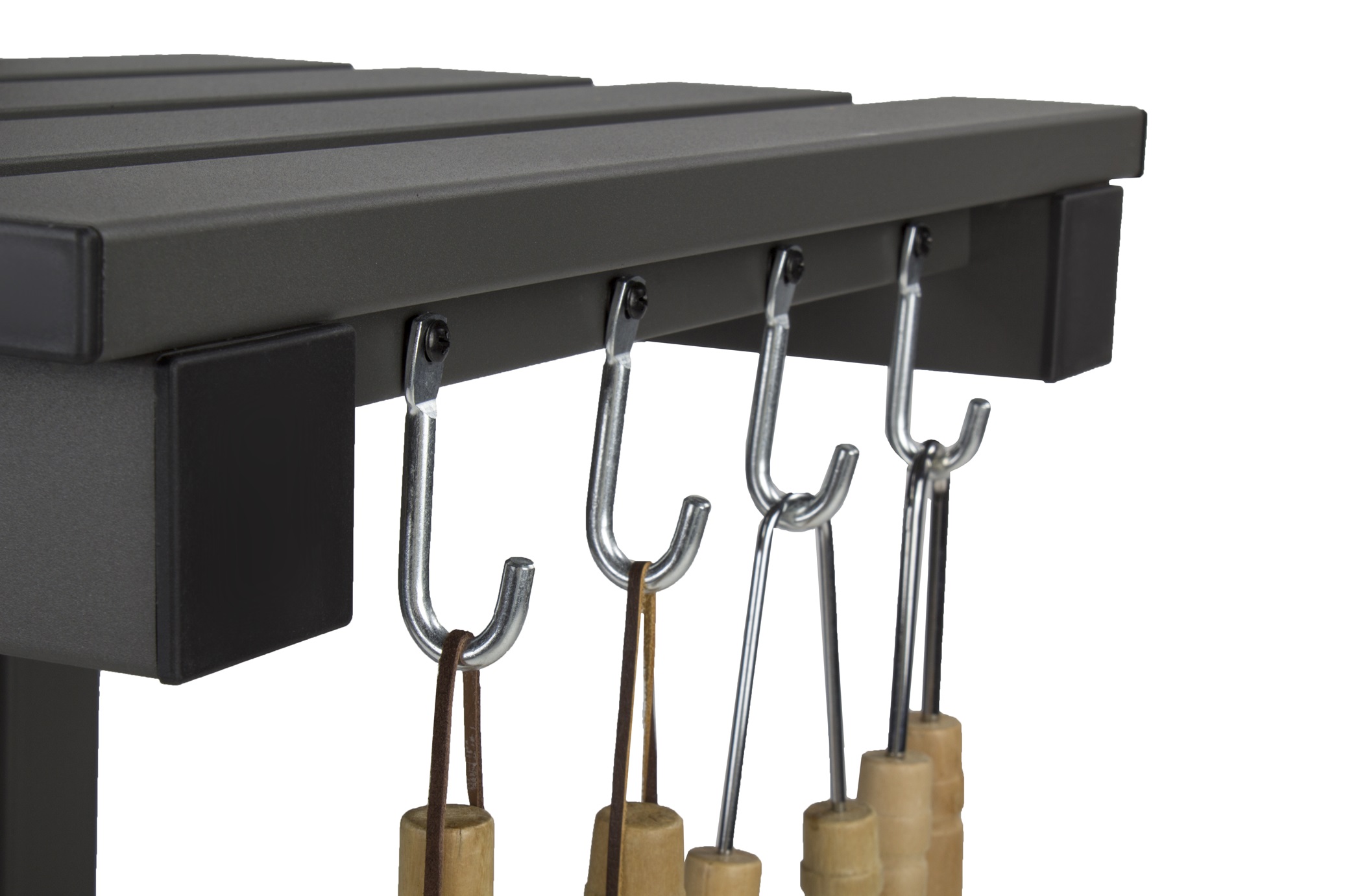 Grill ogrodowy węglowy ruszt żeliwny wózek Carbo - Angul II PREMIUM.