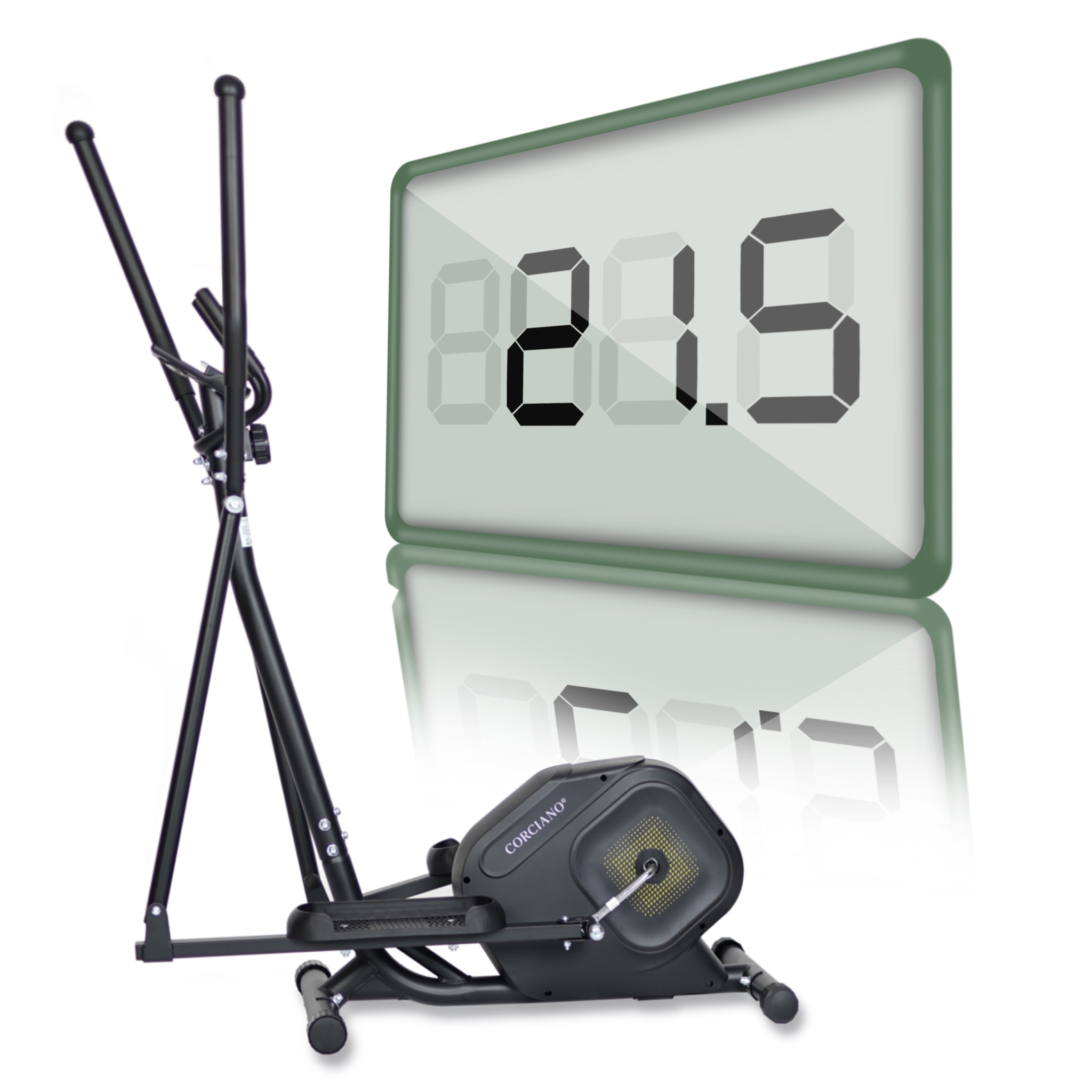 Orbi-trek Trenażer ELIPTYCZNY treningowy Profesionalny magnetyczny FUSION