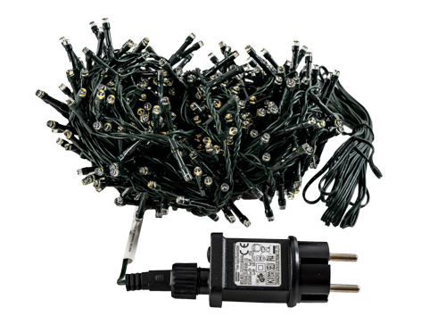 LAMPKI 100 LED KOLOR ZIMNY BIAŁY ZEWNĘTRZNE IP44