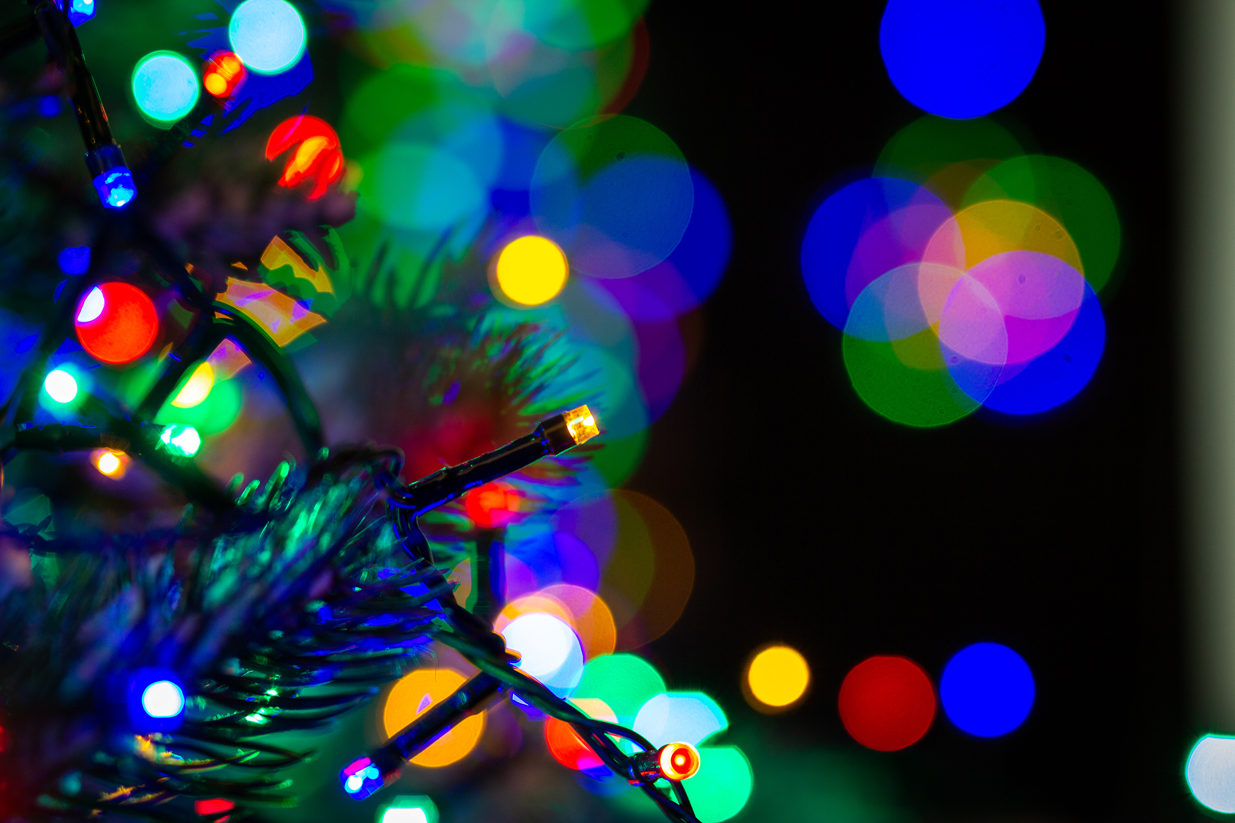 LAMPKI CHOINKOWE 1000 LED Z PROGRAMAT. MULTIKOLOR