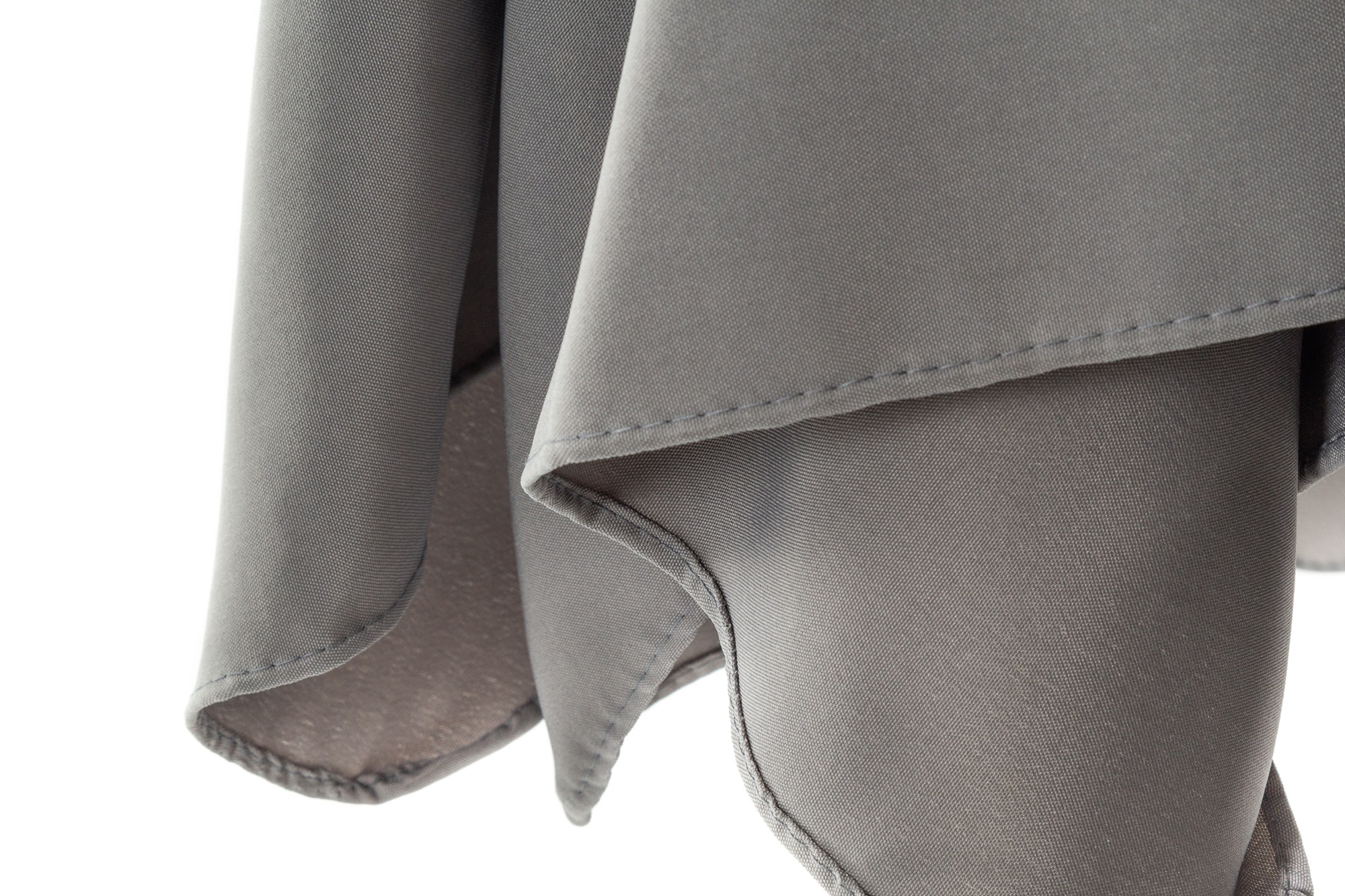 PARASOL OGRODOWY 3.5 M SKŁADANY WERONA DUŻY SZARY