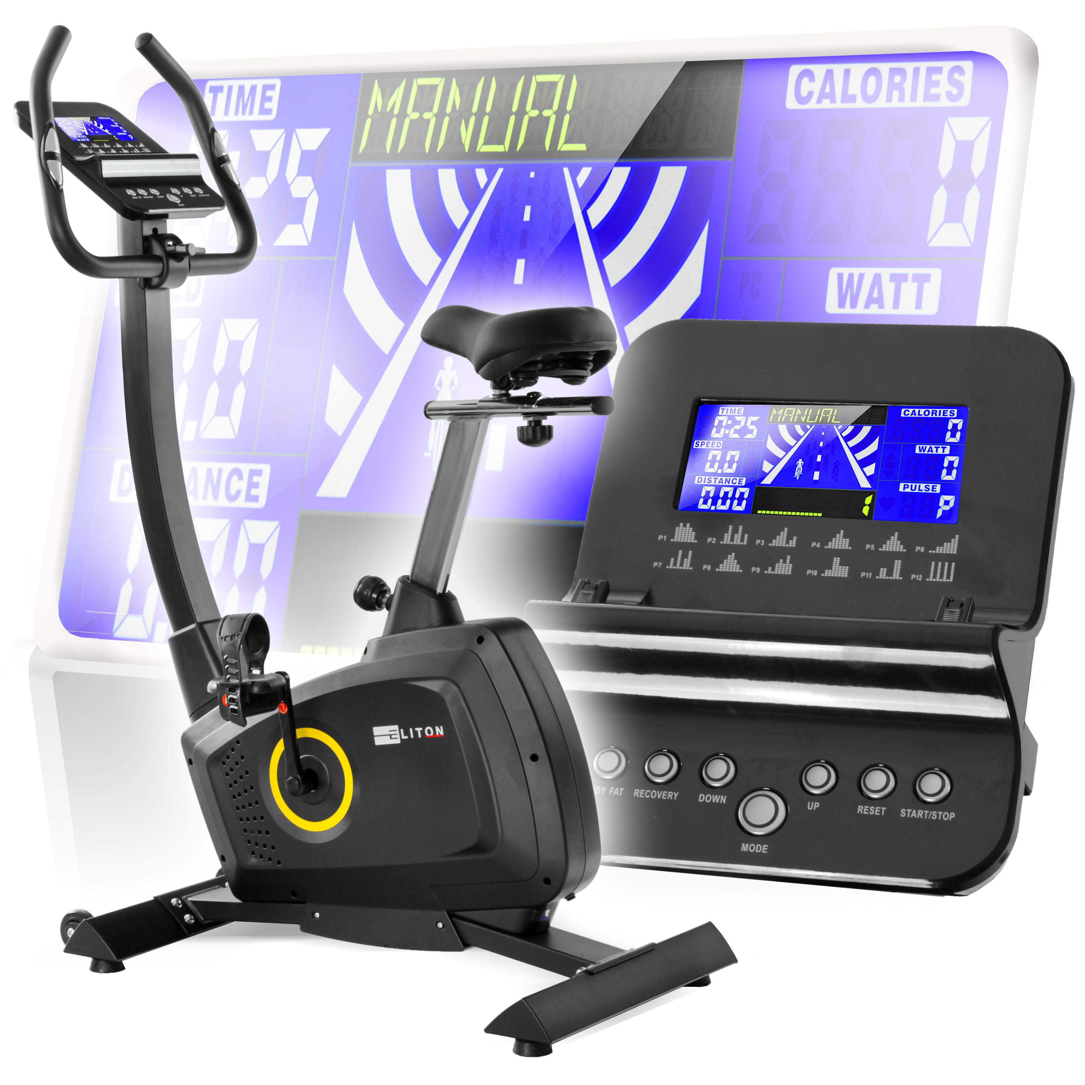 ROWER TRENINGOWY STACJONARNY GALAXY max 150kg