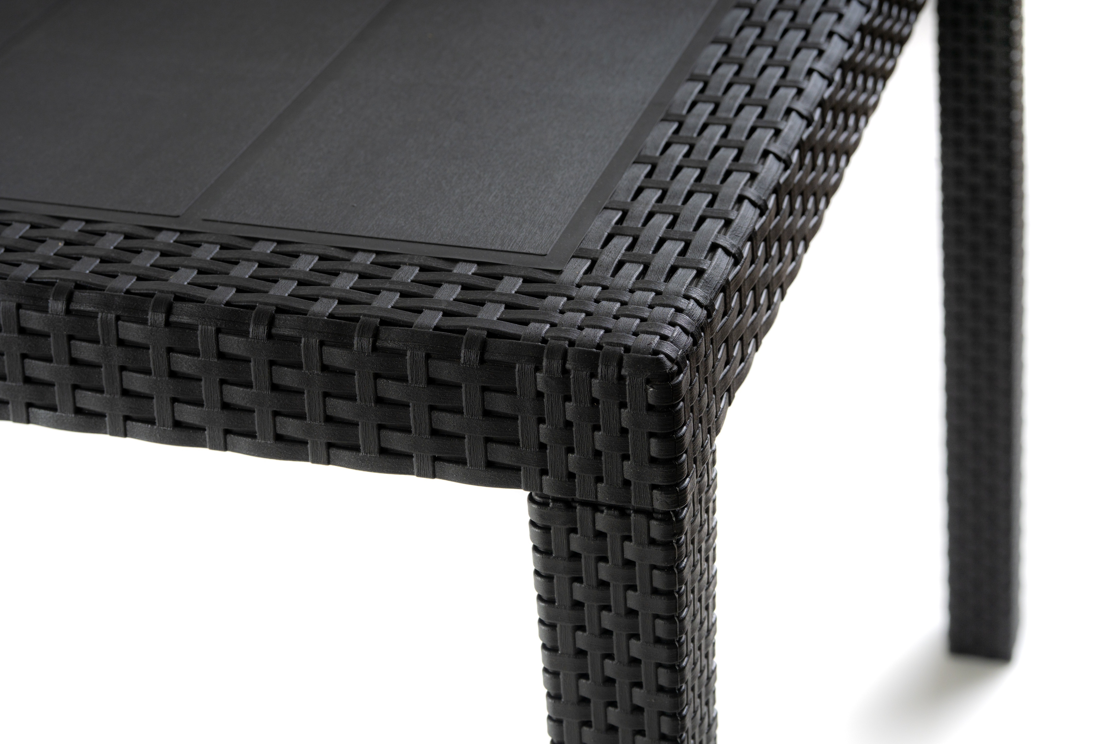 Zestaw Mebli Ogrodowych NAPOLI MINI 6 Rattan Antracyt