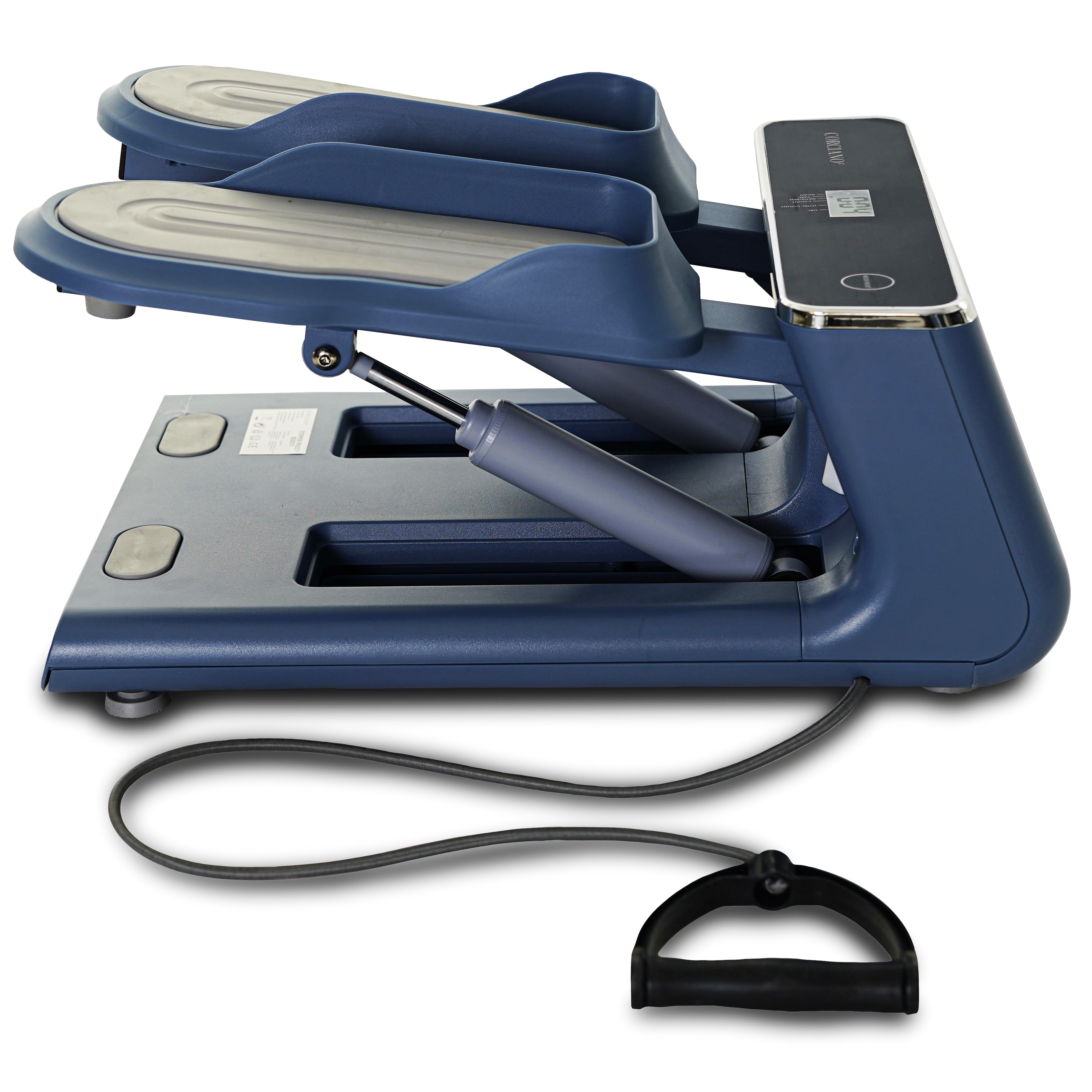 Stepper do ćwiczeń z licznikiem kroków 2w1 Fitness Corciano Niebieski STEP Schody.