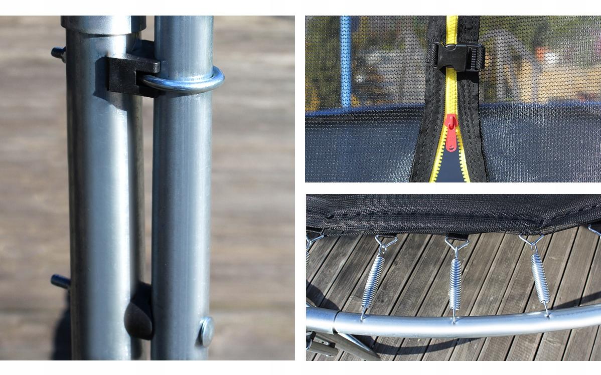 TRAMPOLINA 252CM TOTAL SPORT DRABINKA 8FT