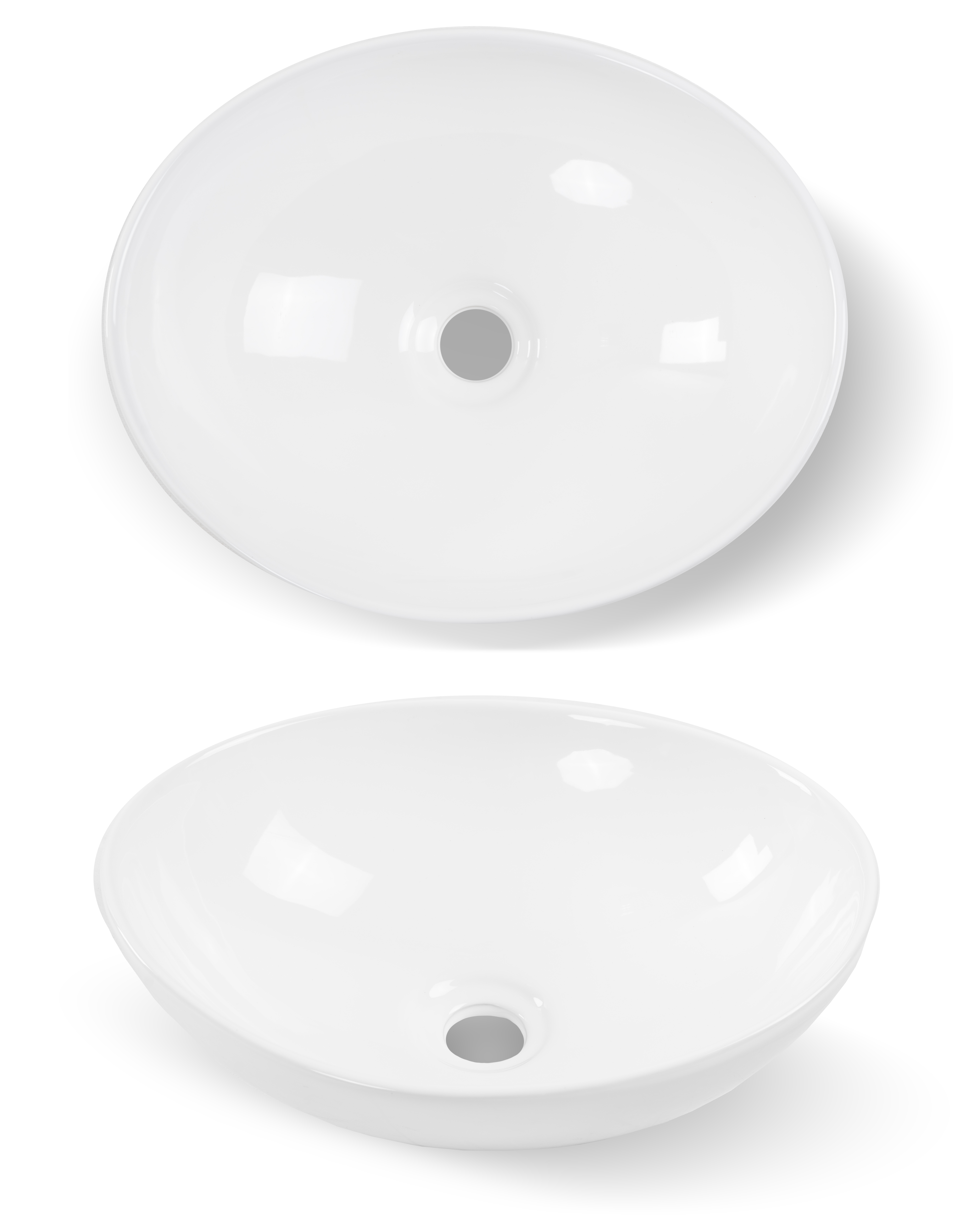 Umywalka nablatowa owalna GALA